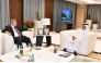 QC Chairman Sheikh Khalifa bin Jassim Al Thani, with Ambassador of Egypt to Qatar, H E Walid El-Faki. 