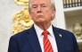 US President Donald Trump looks on during the announcement of a deal to lower drug prices with drug maker AstraZeneca at the Oval Office of the White House in Washington, DC, on October 10, 2025. (Photo by Saul Loeb / AFP)