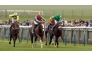 James Doyle and Damysus on their way to win the Too Darn Hot Darley Stakes at Newmarket, yesterday. 