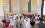 People gather for funeral prayers of three Amiri Diwan officials who died in a traffic accident in Sharm El-Sheikh at Muhmmad ib Abdul Wahab Mosque. Pic: Mohamed Al Attar