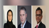 FROM LEFT: Aseel Al-Obaidan, Majed Roz and Jitin Varughese.
