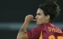 Roma's Argentine forward #21 Paulo Dybala. (Photo by Filippo MONTEFORTE / AFP)
