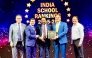 Podar Pearl School President, C. Muhamed Nizar; Principal Dr. Maneesh Mangal; and others with the award.