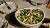 Chicken, Sweet Potato and Kale Salad. Photo by: Marvin Joseph/The Washington Post
