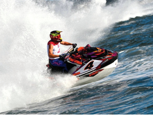 Francois Medori in action.