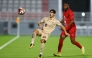 Al Rayyan's Ali Hassan Al-Qahtani (left) and Al Duhail's Ismail Mohamad in action.