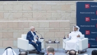 Minister of State for Energy Affairs and the President and CEO of QatarEnergy, H E Saad Sherida Al-Kaabi; and CMU-Q Dean Michael Trick in conversation at the latest edition of Dean’s Lecture Series. 