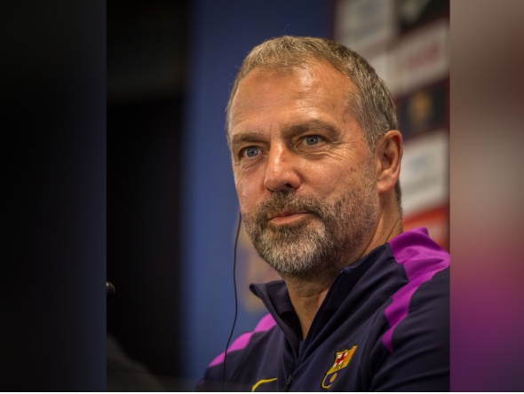 Barcelona coach Hansi Flick