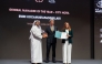 Radisson Blu Hotel, Doha General Manager, Emre Kocamustafaogullari receiving the award during the event.