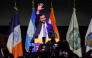 New York City Mayoral candidate Zohran Mamdani celebrates during an election night event at the Brooklyn Paramount Theater in Brooklyn, New York on November 4, 2025. (Photo by Angela Weiss / AFP)