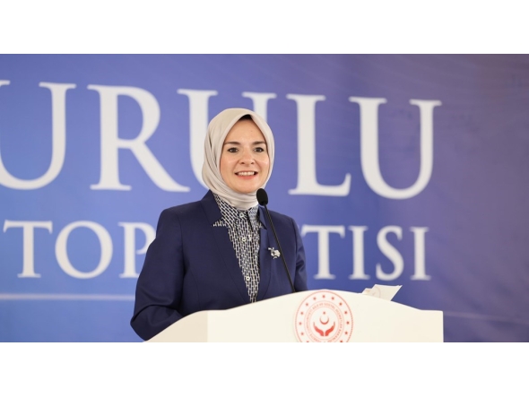  Türkiye’s Minister of Family and Social Services H E Mahinur Özdemir Göktaş