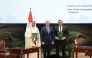 Prime Minister of Egypt H E Dr. Mostafa Madbouly (centre) with Minister of Municipality and Chairman of Qatari Diar H E Abdullah bin Hamad bin Abdullah Al Attiyah (left), and Egypt's Minister of Housing, Utilities and Urban Communities H E Eng. Sherif El Sherbiny during the signing ceremony.