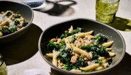 Pasta with sausage, beans and broccoli rabe. Marvin Joseph/The Washington Post
