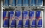 This photograph shows Red Bull drink cans at the Red Bull Formula One team motorhome, in Hockenheim, on July 18, 2008. Photo by Guillaume BAPTISTE / AFP