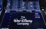 A logo for The Walt Disney Company is displayed on a trading post during the opening bell on the floor of the New York Stock Exchange (NYSE), in New York on May 14, 2019. Photo by Drew ANGERER / GETTY IMAGES NORTH AMERICA / AFP
