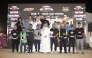 QRC Director Sheikh Jabor bin Khalid Al-Thani poses for a photo with the podium winners.