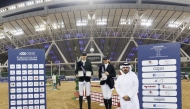 Saud Al Hadi claimed first and second place in Amateur Tour while Mariam Abdulkarim Abdul finished third. Tournament Director Abdullah Al-Marri crowned the podium winners.
