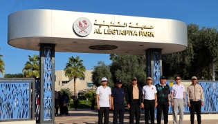 Their Excellencies the Ambassadors of the Asean Embassies in Doha during the event.
