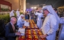 General Manager of Katara Prof. Dr. Khalid bin Ibrahim Al Sulaiti and Professor Waldemar Pfoertsch sign copies after the launch event. 