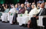 Chairperson of Qatar Foundation H H Sheikha Moza bint Nasser; Minister of Public Health H E Mansoor bin Ebrahim bin Saad Al Mahmoud, officials and participants during the opening of the Precision Medicine and the Future of Genomics Summit yesterday. 