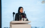 NHRC Chairperson H E Maryam bint Abdullah Al Attiyah addressing the audience during the event.
