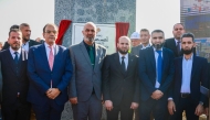 Minister of Energy of Syria, Eng. Mohammed Al-Basheer, with other officials during the event.