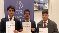Qatar Academy Al Khor students at Change the World Model United Nations Conference.