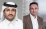 Invest Qatar CEO Sheikh Ali Alwaleed Al-Thani (left) and VoPay CEO and Founder Hamed Arbabi.