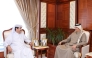 RACA Director-General Ibrahim Abdullah Al Dehaimi and CGB Director-General Saif bin Ali Al Kaabi during the meeting.