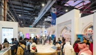 A view of Qatar's booth at New Delhi World Book Fair.
