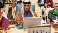 Minister of Sports and Youth H E Sheikh Hamad bin Khalifa bin Ahmed Al-Thani heading Qatar's delegation at the session.