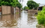 This photo shows a view of the flood-affected Machava area in Matola City, Maputo Province, Mozambique, Jan. 12, 2026. Mozambique is currently in the peak of its rainy season, a period marked by frequent alerts for heavy rains and strong winds, particularly in the central and southern regions. (Photo by Mendes Mondlane/Xinhua)