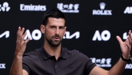 Serbia's Novak djokovic speaks at a press conference ahead of the 2026 Australian Open tennis tournament in Melbourne on January 17, 2026. (Photo by David Gray / AFP)