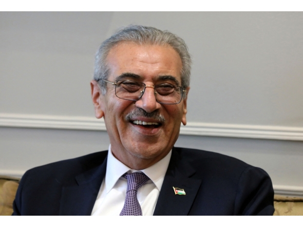 (Files) Palestinian Ali Shaath, head of the Palestinian technocratic committee for managing the Gaza Strip in Cairo on January 19, 2026. (Photo by AFP)