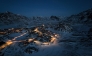 An aerial view shows the city of Sisimiut, Greenland on January 30, 2026. (Photo by Ina FASSBENDER / AFP)