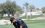 Patrick Reed of the United States lines up a crucial putt on Day 1 of the 29th Qatar Masters yesterday.