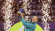 Amanda Anisimova won the Qatar TotalEnergies Open singles title last year, defeating Jelena Ostapenko.