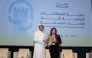 Undersecretary of the Ministry of Justice and Chairman of the NCIHL of the State of Qatar H E Saeed bin Abdullah Al Suwaidi and President of the Moroccan National Committee on International Humanitarian Law H E Dr. Farida El Khamlichi during the event.