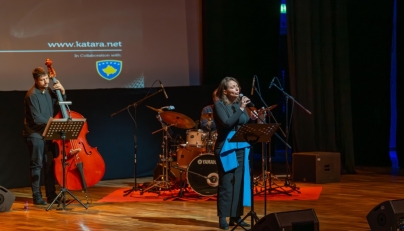 Artists perform at Katara. 