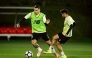 Al Sadd players during a training session.
