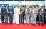 Vice Chairman and Managing Director of Jumbo Electronics, Sajed Sulaiman  and Director and CEO Jumbo Electronics, CV Rappai with other officials during the opening of new LG Brand Shop at Place Vendôme Mall.