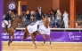 Belgian rider Pieter Devos and Jarina J won the CSI5* 1.50m Faults and Time event.