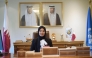 Permanent Representative of Qatar to UN in Geneva H E Dr. Hind Abdulrahman Al-Muftah participating in the 61st session of the Human Rights Council.
