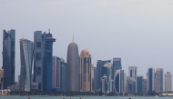 Doha skyline used for representation