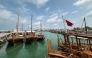 Traditional dhow boats are moored along the corniche in Doha on March 10, 2026. Photo by AFP