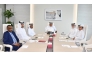 QC Board Member and Chairman of the Industry Committee Abdulrahman Al Ansari with other officials during the meeting.