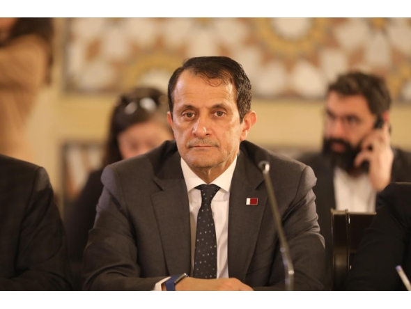 Ambassador of the State of Qatar to Lebanon H E Sheikh Saud bin Abdulrahman Al-Thani 