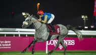 Peslier guides Anika to Al Jumail Cup win at Al Rayyan Racecourse. PICS: Juhaim/QREC    