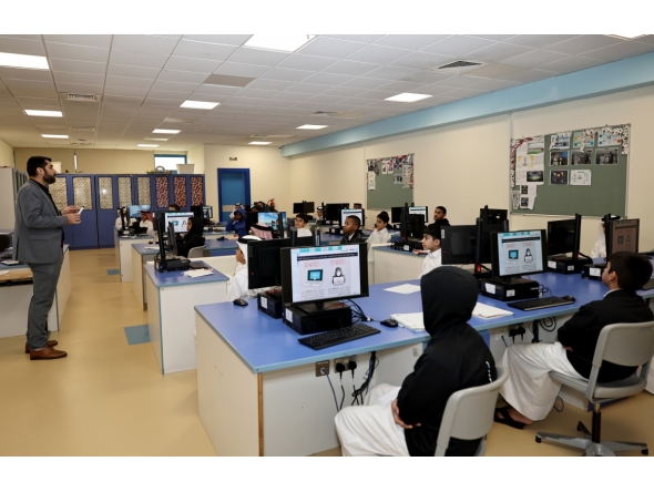 File photo of students in a classroom in Doha. 