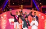 Overall One-Star champion of the Doha Equestrian Tour 2026 Saad Al Saad (back, centre) celebrates with other outstanding riders of the season, along with Member of the Doha Equestrian Tour 2026 Organising Committee and the Al Shaqab Board of Directors Rashid Nasser Saree Al Kaabi.